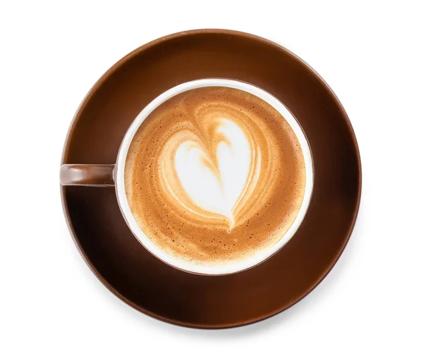 Tasse Kaffee-Cappuccino-Untertasse — Stockfoto