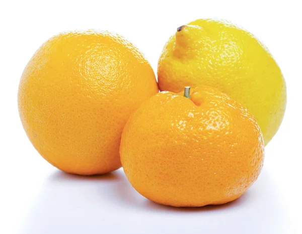 Narenciye limon portakal mandarin — Stok fotoğraf