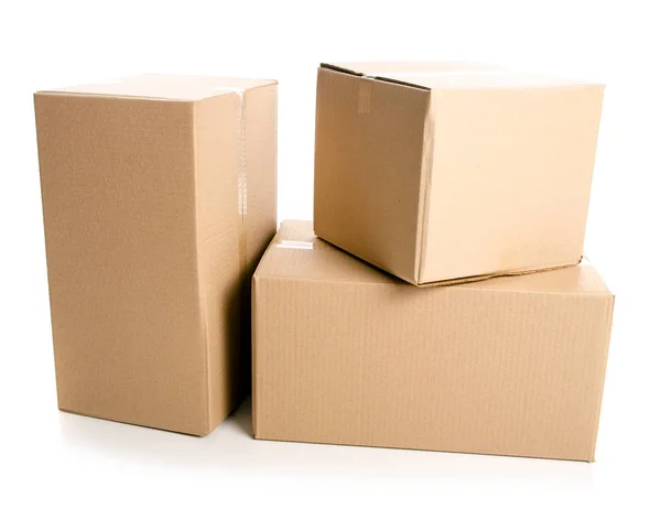 Cajas paquete de entrega — Foto de Stock