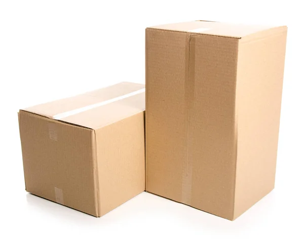 Boxes delivery package — Stock Photo, Image