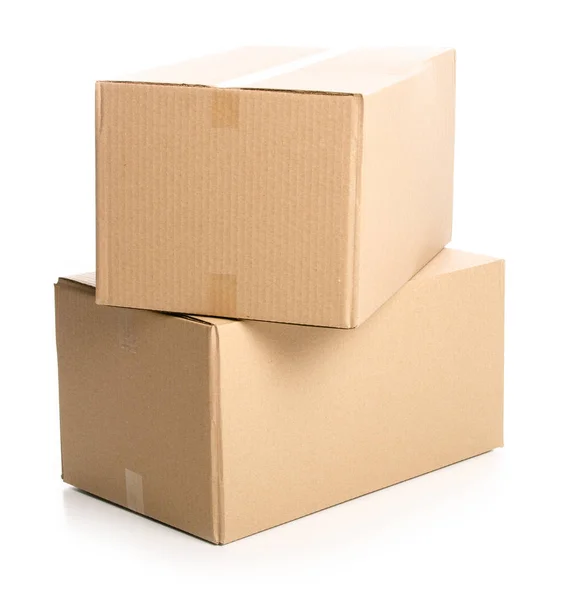 Коробки доставки пакету — стокове фото