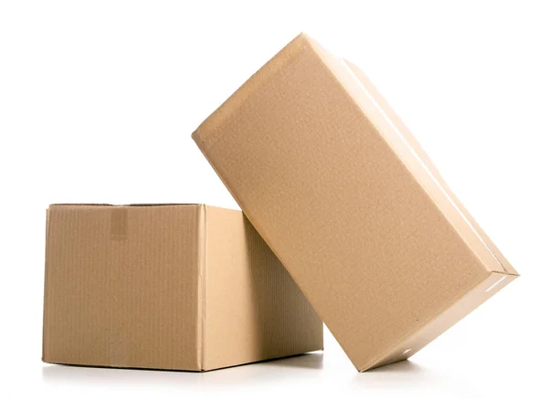 Caixas pacote de entrega — Fotografia de Stock