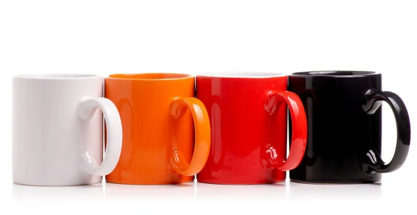 Taza de tazas de colores — Foto de Stock