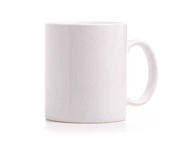 White cup mug