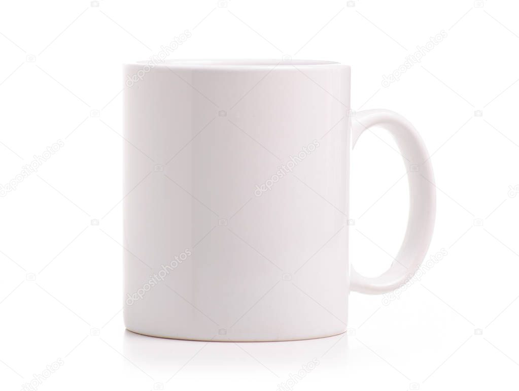 White cup mug