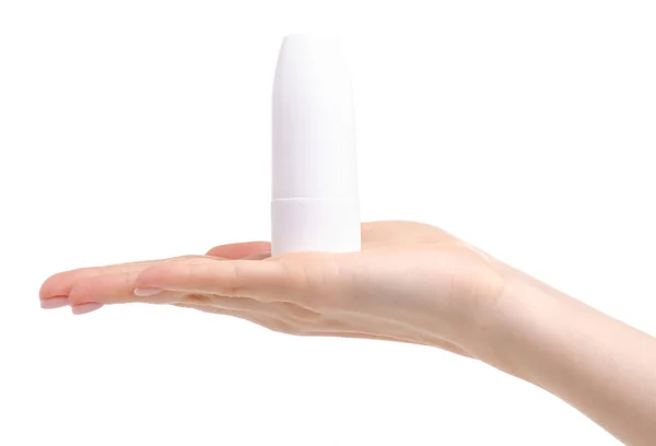Nosa spray w dłoni Zdrowie Medycyna — Zdjęcie stockowe