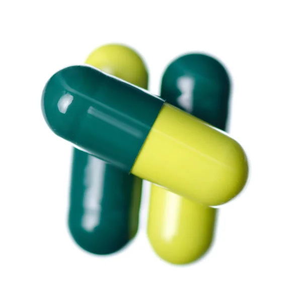 Pills capsule medicine pharmacy green