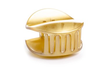 Altın barrette güzellik beyaz zemin yalıtımı hakkında