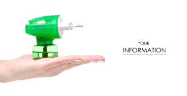 Sivrisinekler böcekler el desen karşı koruma