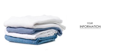 Giyim jeans kazak desen yığını