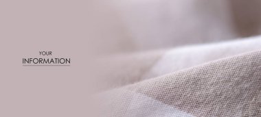 Bej kafes kumaş Tekstil malzeme doku desen