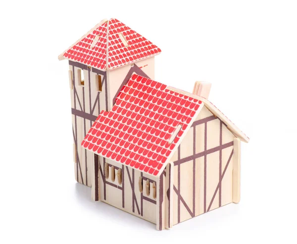 wooden constructor model house