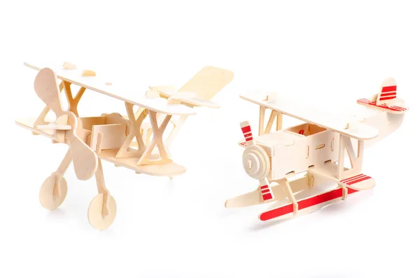 wooden constructor model airplane
