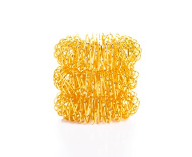 Parmaklar için metal masaj aleti