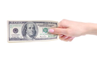 Elinde para dolar para