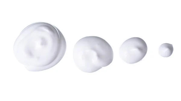 Texture crème cosmétique blanche — Photo