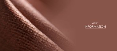 Kahverengi kumaş doku malzeme deseni