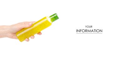 El güzellik desen şişe fırçalama