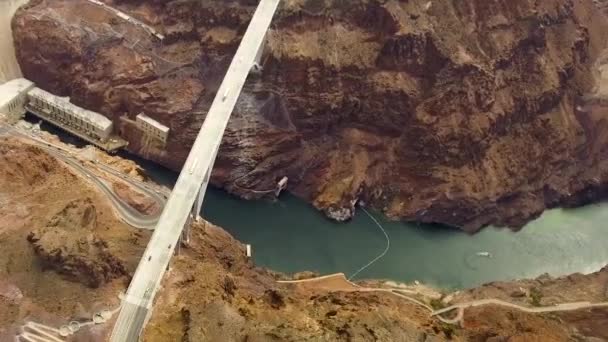 Mike Callaghan-Pat Tillman Bridge, Grand Canyon — Video Stock