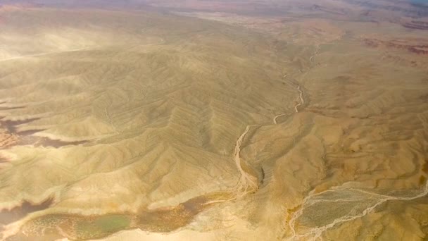 从直升飞机鸟瞰大峡谷 — 图库视频影像