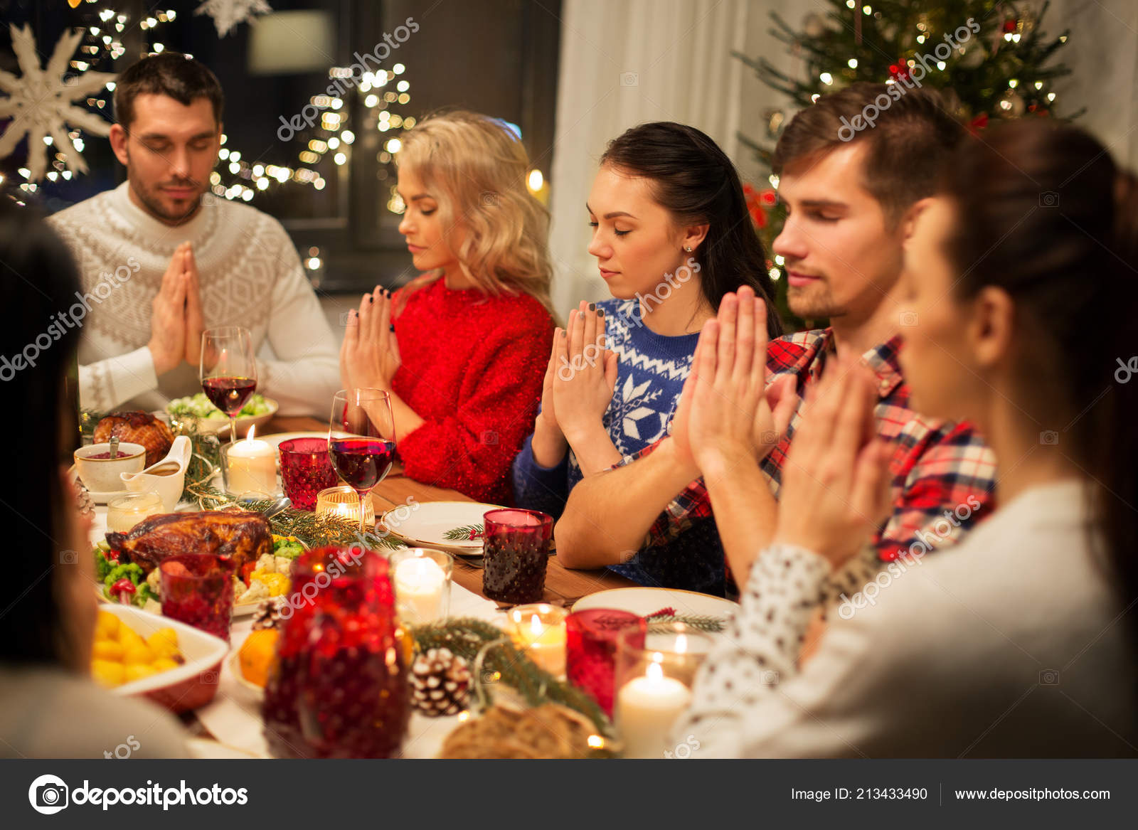 cena navidad amigos