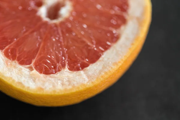 新鲜多汁柚子的特写 — 图库照片