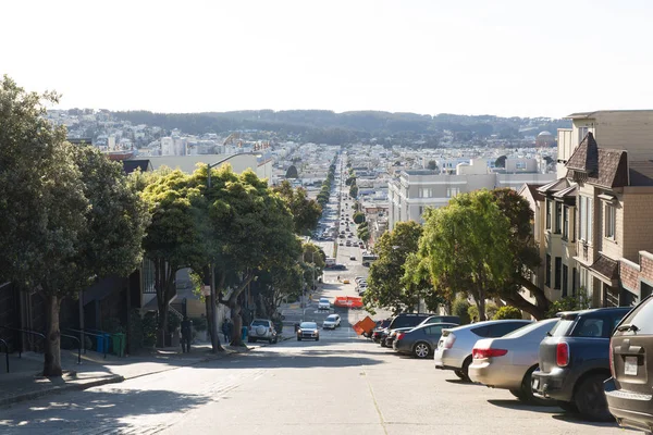 View of san francisco city street — Stock Photo, Image