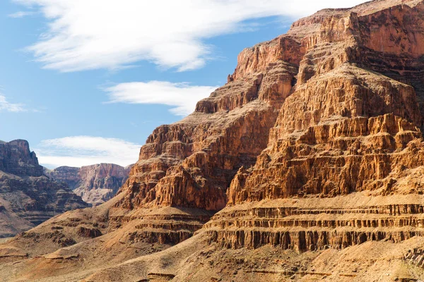 Concepto Paisaje Naturaleza Vista Aérea Los Grandes Acantilados Del Cañón —  Fotos de Stock