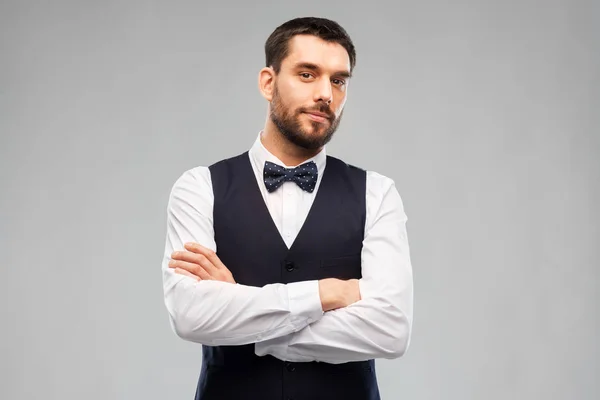 Hombre en partido ropa y corbata —  Fotos de Stock