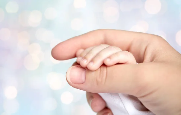 Família Maternidade Parentalidade Pessoas Conceito Cuidado Criança Close Mãe Recém — Fotografia de Stock