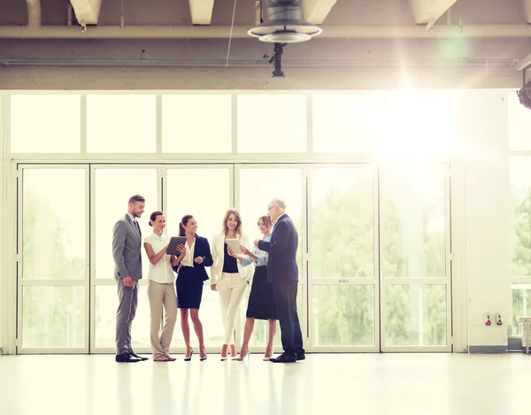 Business people with tablet pc computers at office — Stock Photo, Image