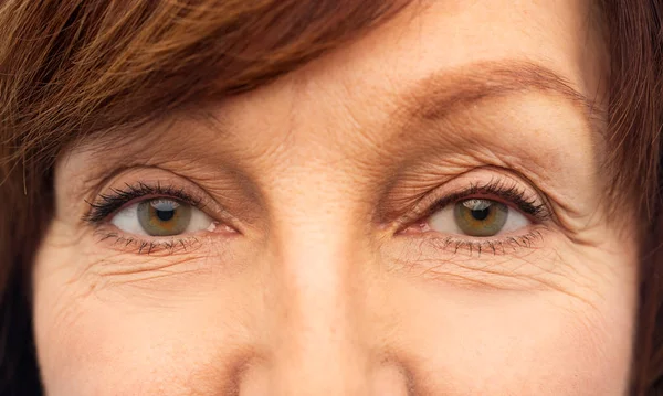 Idős nő szemei — Stock Fotó