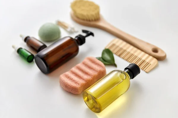 Naturkosmetik und Körperpflege-Ökoprodukte — Stockfoto