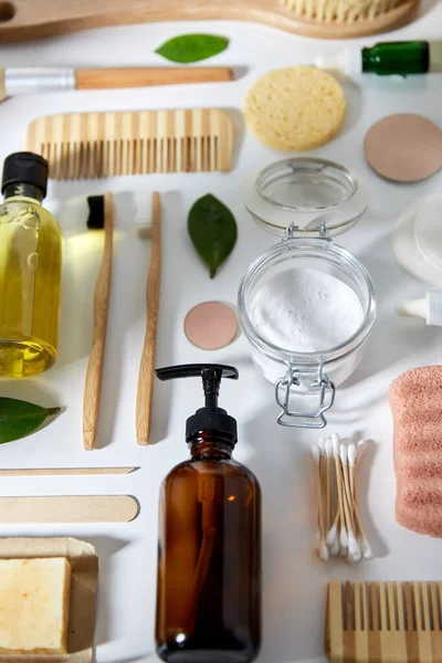 Cosmétiques naturels et soins du corps éco produits — Photo