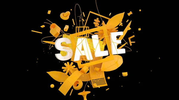 Sale sign card — Stock Photo, Image