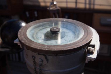 deniz navigasyon cihazı kapatın görünümü