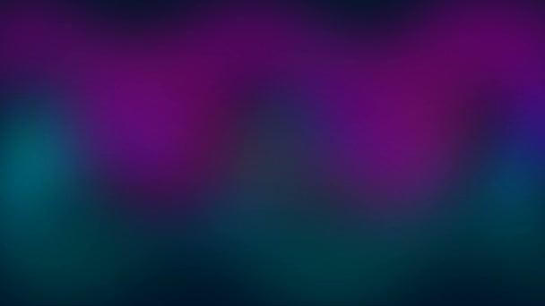 Fond Clowing Abstrait Avec Dégradés Flous Multicolores Déplaçant Sur Sombre — Video