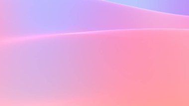 Yüksek çözünürlüklü dijital arkaplan, yumuşak, hassas, pembe ve mavi gradyanlar moda arka planda karıştırılmış.