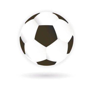 Futbol futbol top vektör çizim