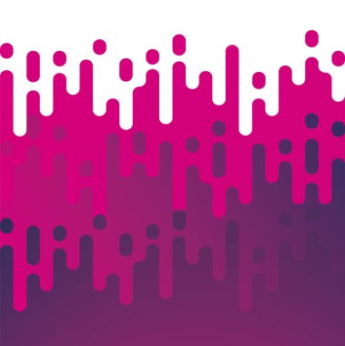 Vektör arka plan. Düzensiz yuvarlak hatları noktalı resim geçiş desen