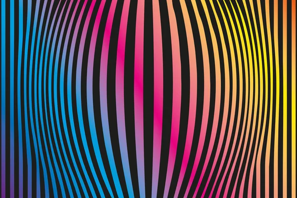 Färgad Bakgrundsmönster Rainbow Färgad Geometriska Vektorillustration — Stock vektor