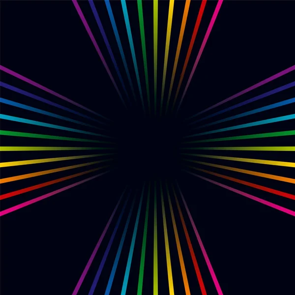 Veelkleurige Lijnen Kleurrijke Lijnen Achtergrond Afbeelding — Stockvector