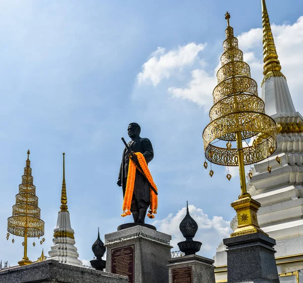 Bangkok Tajlandia Dec Posąg Króla Ramy Iii Grudnia 2017 Bangkok — Zdjęcie stockowe
