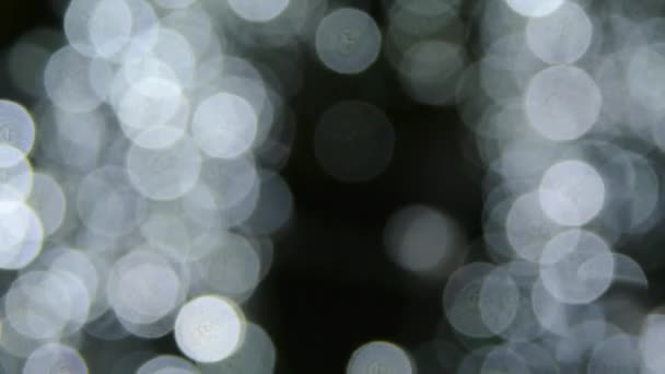 Movimiento Luz Bokeh Disparo Mano — Vídeo de stock