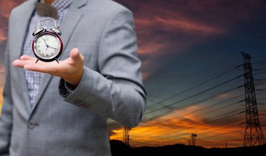 Elektrik kavramı kaydetmek için zaman