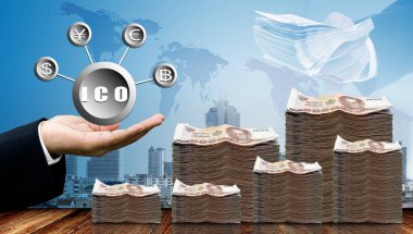 ICO ilk madeni para sunan, dijital para Invest