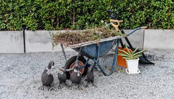 Hulpprogramma Voor Tuin Dier Pop Decoratie — Stockfoto