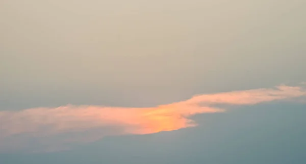 Bonito Cielo Con Luz Del Atardecer — Foto de Stock