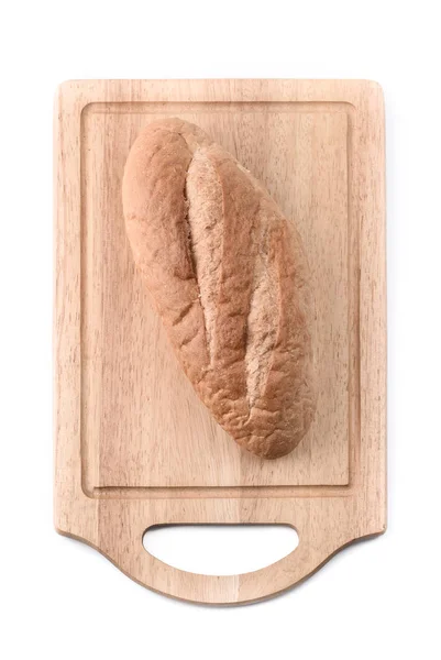 Sourdough Loaf elszigetelt fehér alapon — Stock Fotó