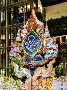 Taç Giyme Günü kutlamaları için dekoratif sanat